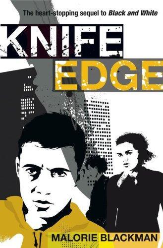 Cover of Knife edge (Noughts & Crosses #2)