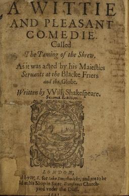 Cover of The Taming of the Shrew