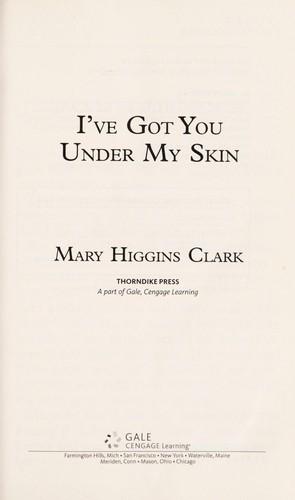 Cover of I've got you under my skin