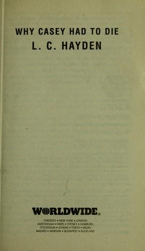 Cover of Why Casey had to die