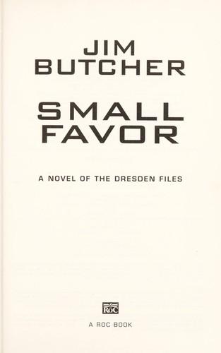 Cover of Small favor