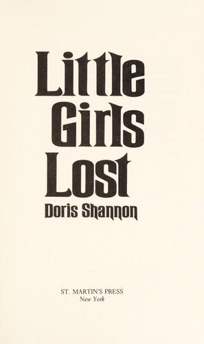 Cover of Little girls lost
