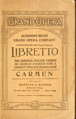 Cover of Carmen