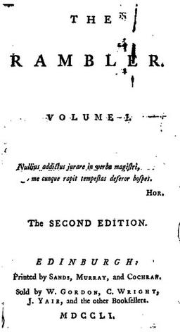 Cover of The rambler