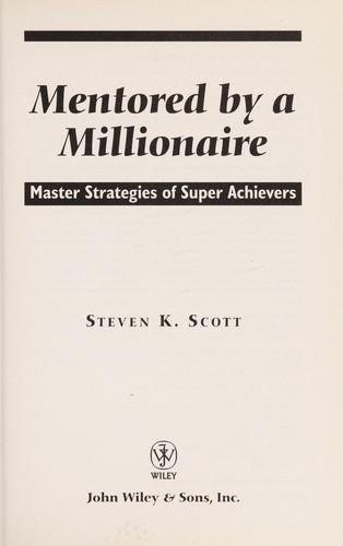 Cover of Mentored by a millionaire