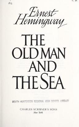 Cover of The old man and the sea