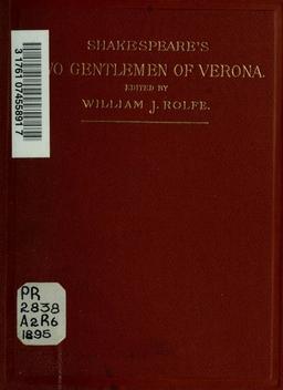 Cover of Two Gentlemen of Verona