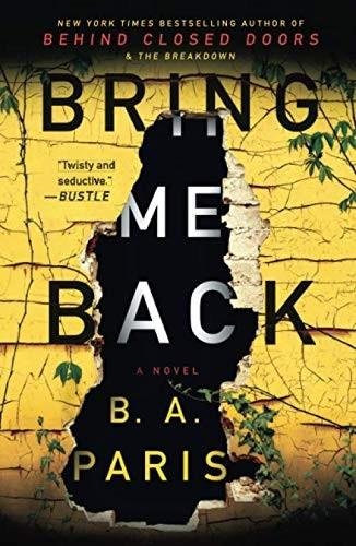 Cover of Bring Me Back