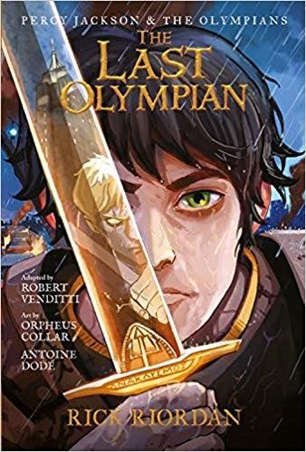 Cover of The last Olympian