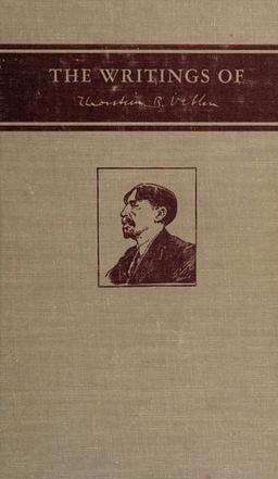 Cover of The theory of business enterprise 1904