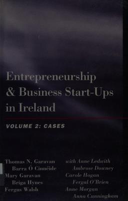 Cover of Entrepreneurship and business start-ups in Ireland