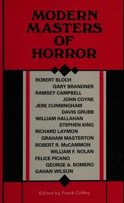 Modern Masters of Horror