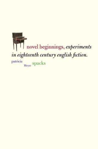 Cover of Novel beginnings