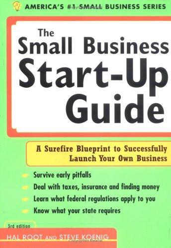 Cover of The small business start-up guide