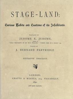 Cover of Stage-land