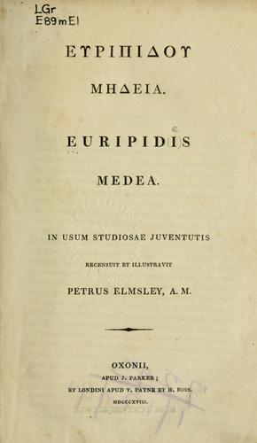 Cover of Medea