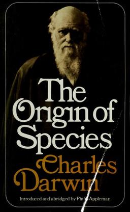 Cover of On the origin of species by means of natural selection