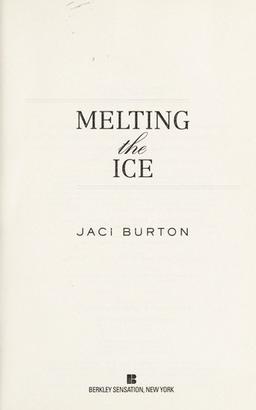 Cover of Melting the ice