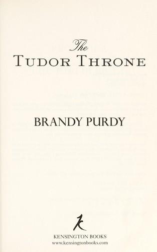 Cover of The Tudor throne