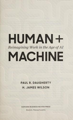 Cover of Human + machine