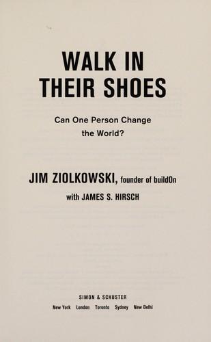 Cover of Walk in their shoes