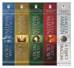 Cover of A Song of Ice and Fire (A Game of Thrones / A Clash of Kings / A Storm of Swords / A Feast for Crows / A Dance with Dragons)