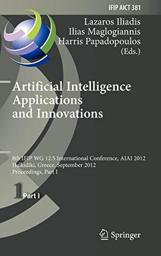 Cover of Artificial Intelligence Applications and Innovations
